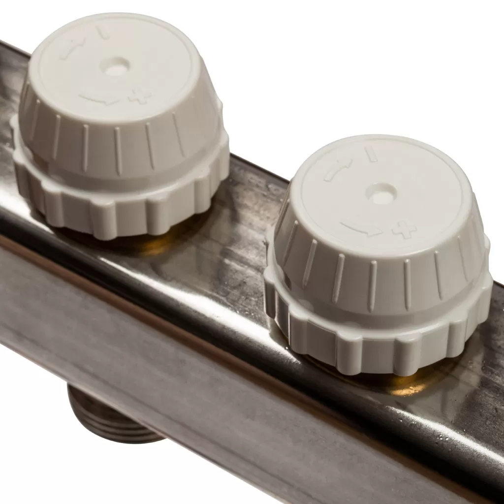 Коллектор Stout на 9 выходов из нержавеющей стали без расходомеров - SMS 0922 000009