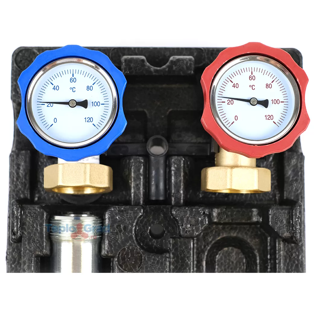 Насосная группа Zeissler с термостатическим смесительным клапаном без насоса