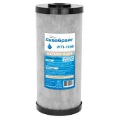 Картридж из прессованного активированного угля Аквабрайт УГП-10 ББ, ВВ 10 Картридж из прессованного активированного угля Аквабрайт УГП-10 ББ, ВВ 10