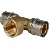 Тройник переходной с внутренней резьбой прессовой Stout 32 x 1 x 32