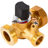 Трехходовой смеситель Rommer для группы RDG-1003, левый