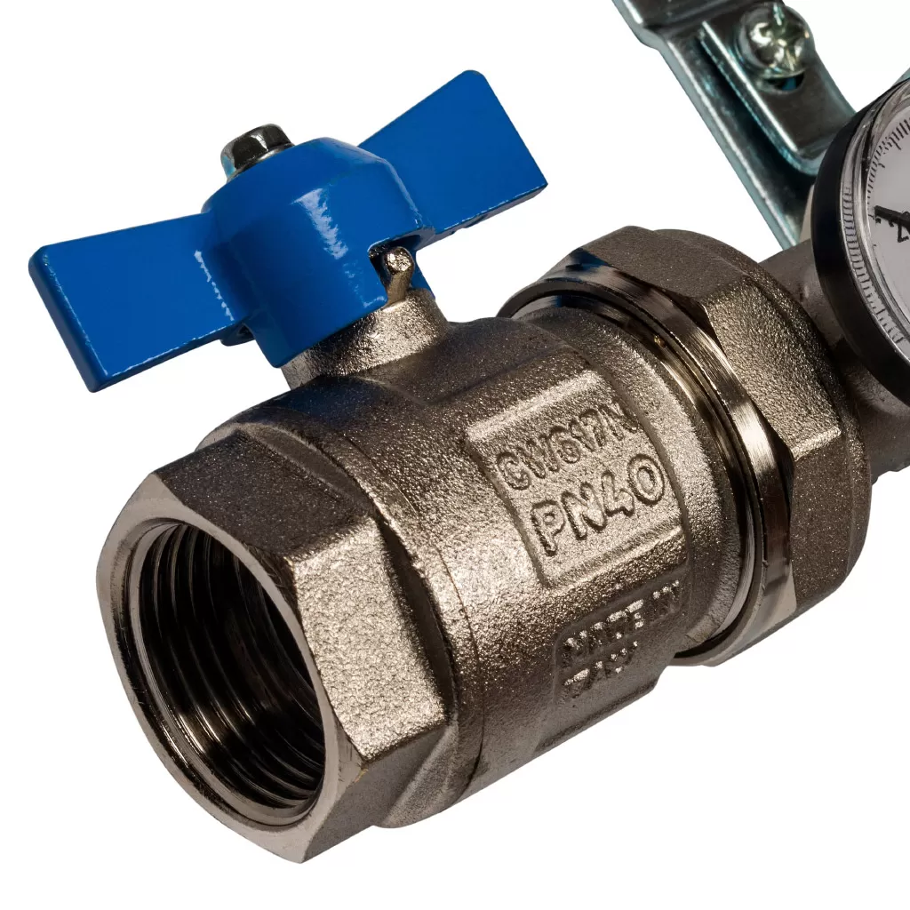 Коллектор из нержавеющей стали Stout в сборе с расходомерами 5 выходов Коллектор из нержавеющей стали Stout в сборе с расходомерами 5 выходов