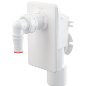 Сифон для стиральной машины AlcaPlast APS4 под штукатурку, белый