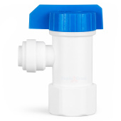 Кран для накопительного бака обратного осмоса