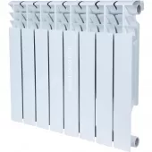 Биметаллический радиатор Rommer Plus Bm 500 8 секций