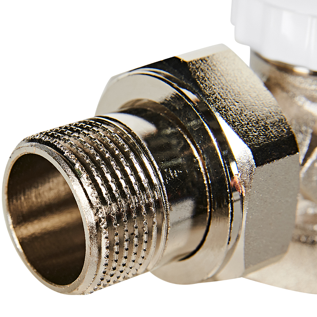 Клапан термостатический угловой Rommer 3/4