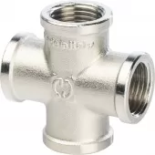 Крестовина 1/2 ВР никелированная Stout