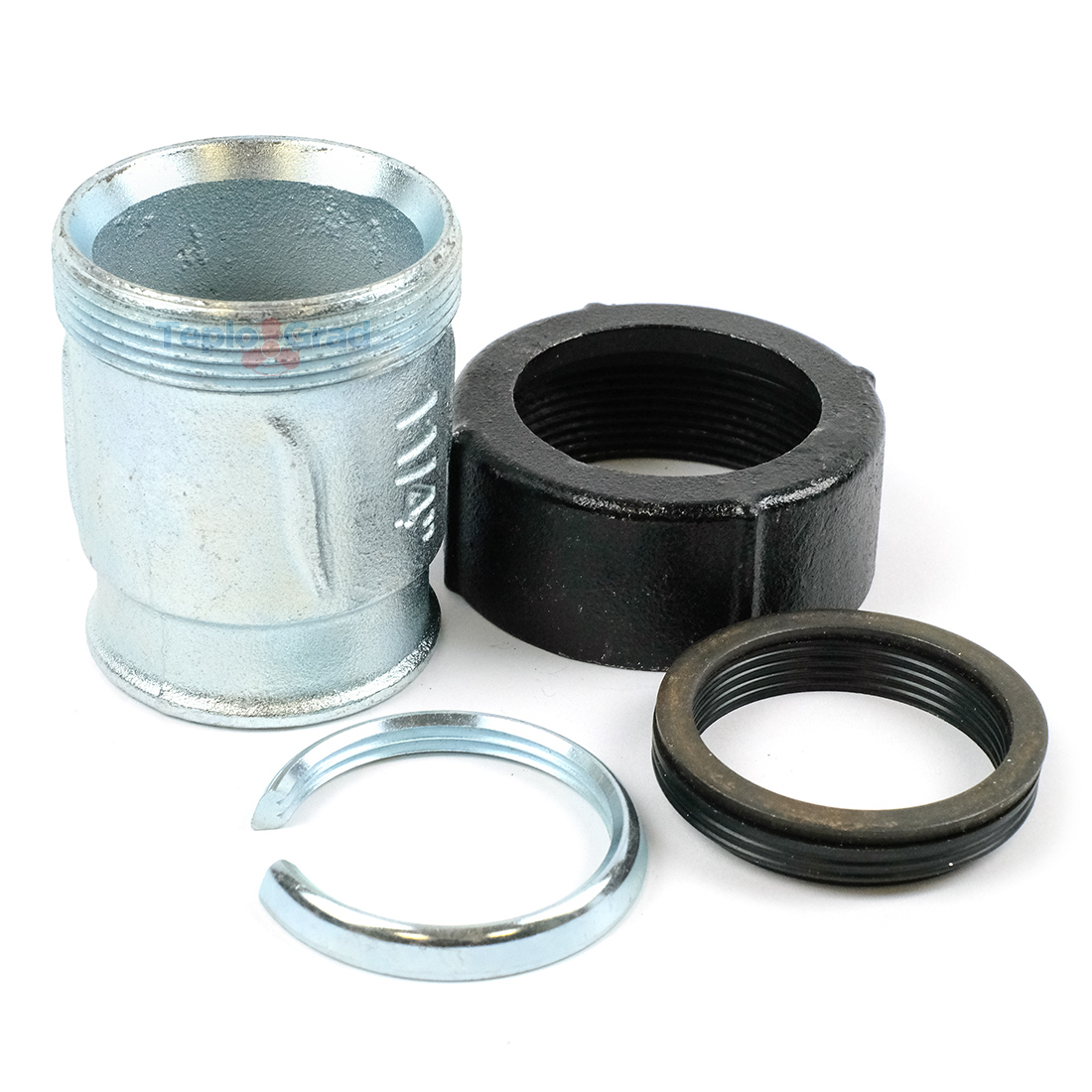 Обжимное соединение из ковкого чугуна Zeissler ВР 1 1/4 Обжимное соединение из ковкого чугуна Zeissler ВР 1 1/4