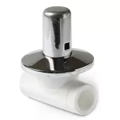 Вентиль с хромированной рукояткой Pro Aqua 20 PP-R