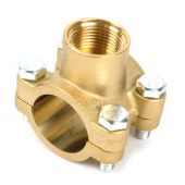 Врезка в трубу TIM (1x3/4x1) на трубу 32 мм, водоотвод