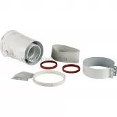 Коаксиальный комплект Baxi 60/100 для слива конденсата, вертикальный Коаксиальный комплект Baxi 60/100 для слива конденсата, вертикальный