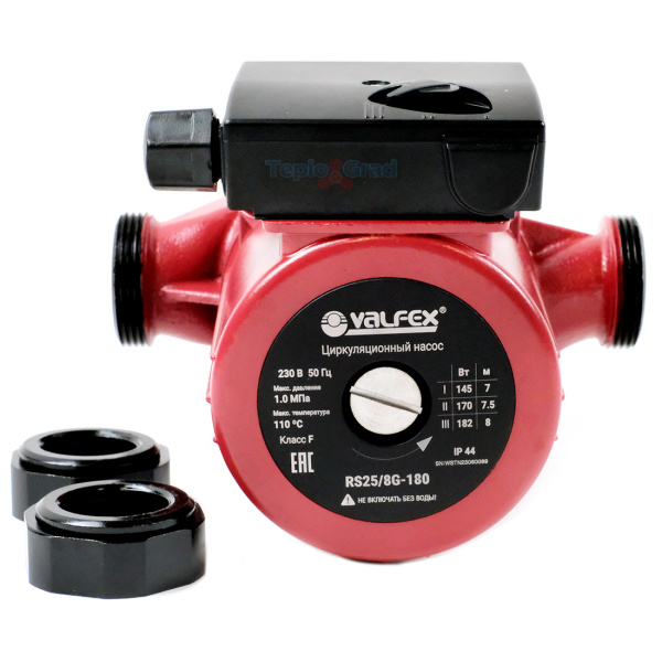 Циркуляционный насос Valfex VCP 25-80G 180мм (с гайками)