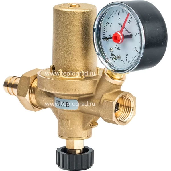Клапан подпиточный автоматический Watts ALIMAT ALOMD 1/2 с манометром