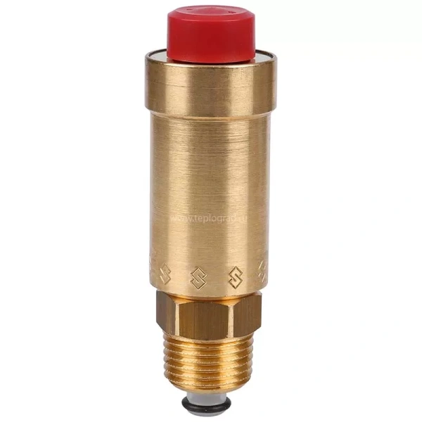 Автоматический воздухоотводчик Flamco Flexvent G 1/2 с отсечным клапаном, 89000