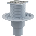 Душевой трап AlcaPlast APV2321 105x105 DN50/75 регулируемый, вертикальный выпуск