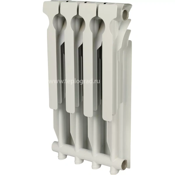 Алюминиевый радиатор Rommer Plus 500 4 секции