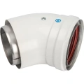 Отвод Stout Dn 80 45° утепленный
