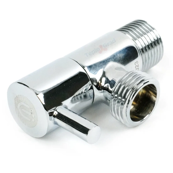 Кран шаровой угловой TIM BL5825 для бытовой техники 1/2x1/2
