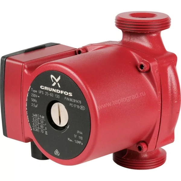 Циркуляционный насос Grundfos UPS 25-60 130 96281476