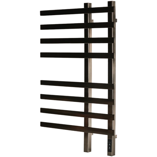 Электрический полотенцесушитель Stout SOUL quadro 500x800 оружейная сталь