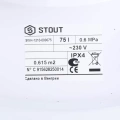 Бойлер косвенного нагрева Stout 75 литров, настенный монтаж