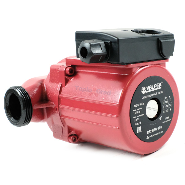 Циркуляционный насос Valfex VCP 25-80G 180мм (с гайками)