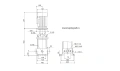 Многоступенчатый вертикальный насос Grundfos CR5-8 A-A-A-E-HQQE 3x230/400 50HZ - 96516991
