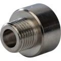 Муфта переходная 3/8x1/4 ВН никелированная Stout