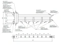 Балансировочный коллектор Gidruss BMSS-100-5D (до 100 кВт, подкл. котла G 1 1/4, 4+1 контура, нерж. сталь)