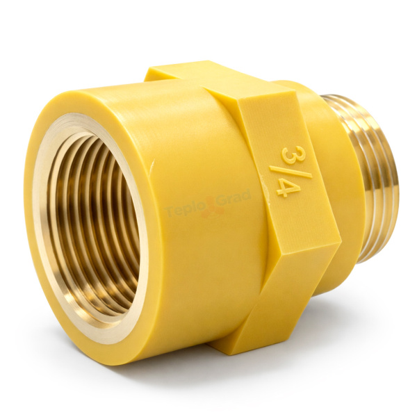 Диэлектрическая вставка для газа TIM 3/4" ВН