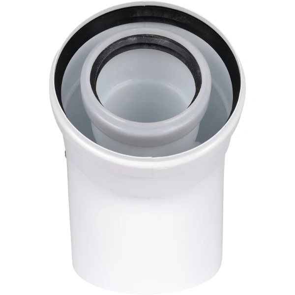 Отвод конденсационный Rommer 60/100 45°