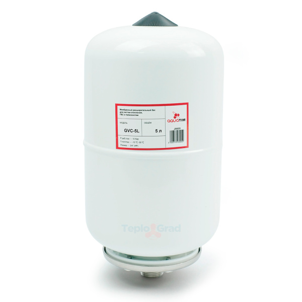 Расширительный бак AquaTIM GVC-5L 5л. для систем ГВС