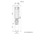 Скважинный насос Grundfos SP 17-13 3x380 4" 12AA1913