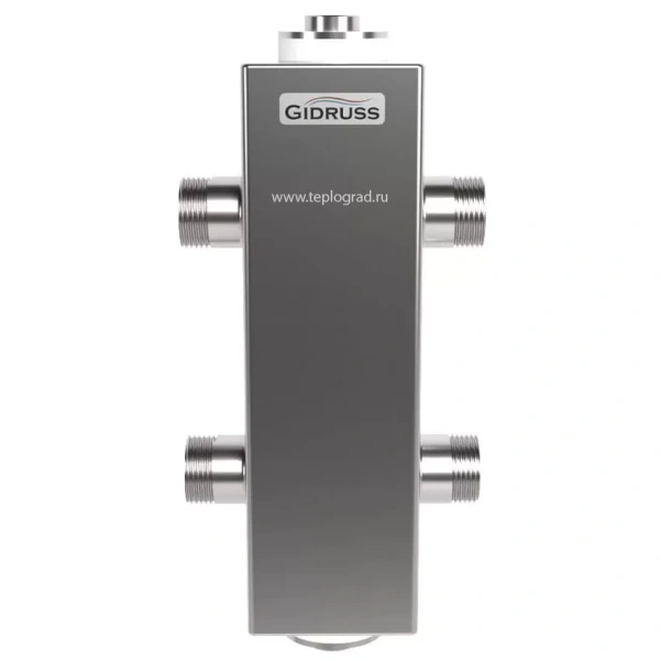 Гидрострелка Gidruss GRSS-60-25 (до 60 кВт, G 1, нерж. сталь)
