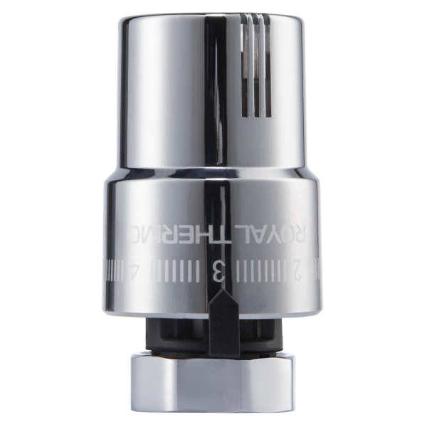Термостатическая головка Royal Thermo М30x1,5 хром RTO 08.02