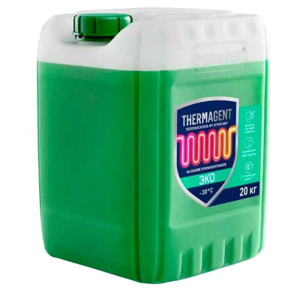 Теплоноситель Thermagent ЭКО -30 20 кг на основе пропиленгликоля