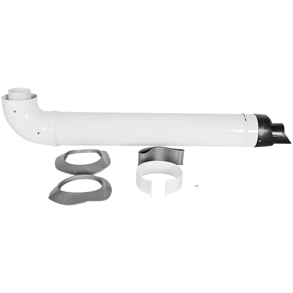 Комплект дымохода конденсационный Rommer 80/125 - 800 мм