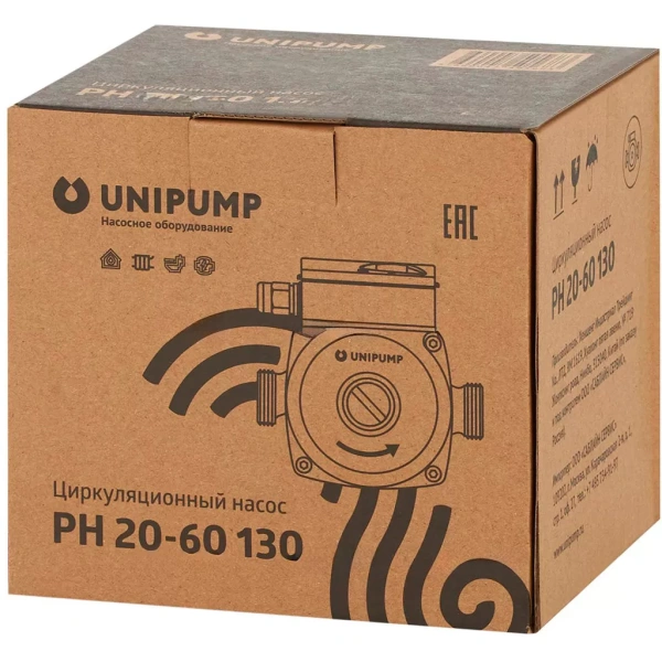 Циркуляционный насос Unipump PH 20-60 для ГВС