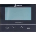 Проводной комнатный двухпозиционный регулятор Stout ST-292v3, черный
