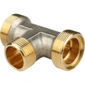 Тройник с наружной резьбой винтовой Stout 3/4x26