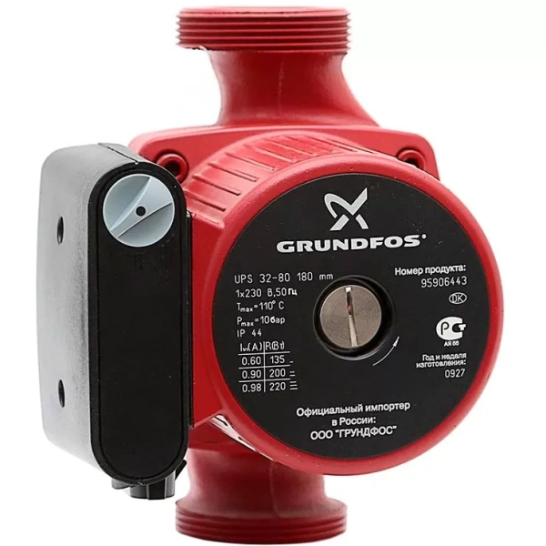 Циркуляционный насос Grundfos UPS 32-80 180 95906443