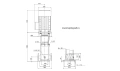 Многоступенчатый вертикальный насос Grundfos CR45-10 A-F-A-V-HQQV 3x400/690 50 HZ - 96122840