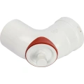 Отвод Stout Dn 80 90° с инспекционным патрубком