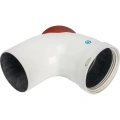 Отвод Stout Dn 80 90° с инспекционным патрубком