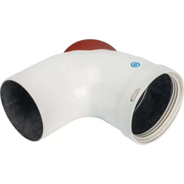 Отвод Stout Dn 80 90° с инспекционным патрубком