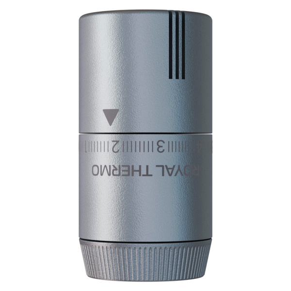 Термостатическая головка Royal Thermo Design М30x1,5 серебристый