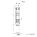 Скважинный насос Grundfos SP 17-8N 3x380 6" 12CA1908