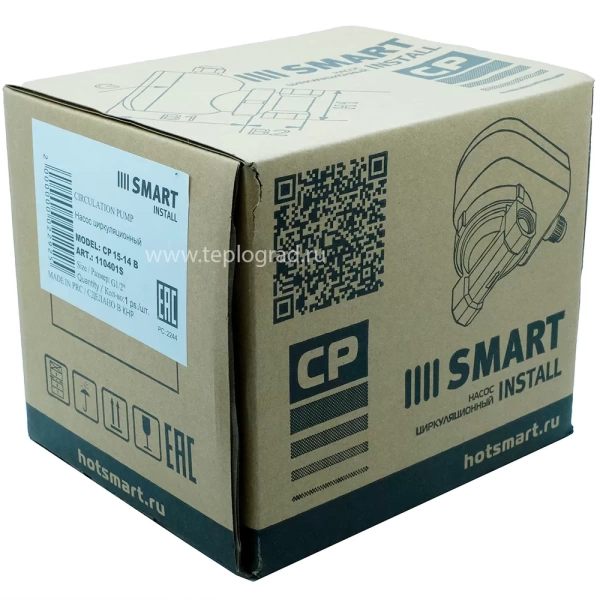 Циркуляционный насос Smart Install CP 15-14B для ГВС