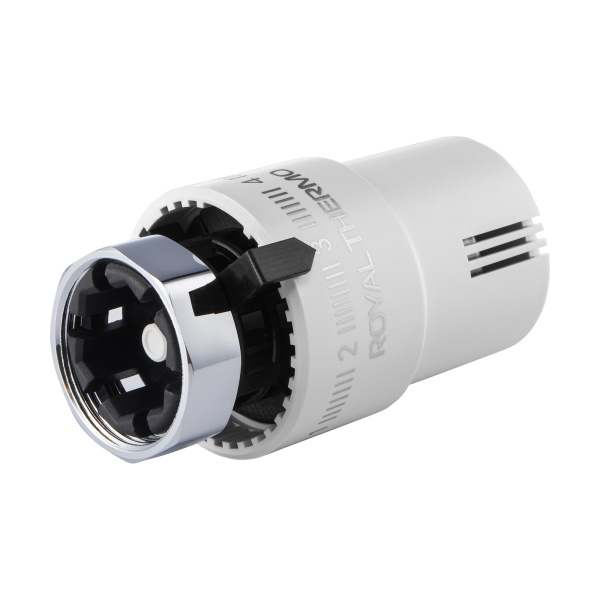 Термостатическая головка Royal Thermo М30x1,5 белая RTO 08.01
