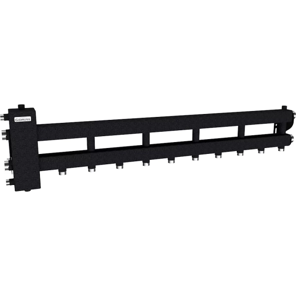 Балансировочный коллектор Gidruss BM-100-6D (до 100 кВт, подкл. котла G 1 1/4, 5+1 контура)